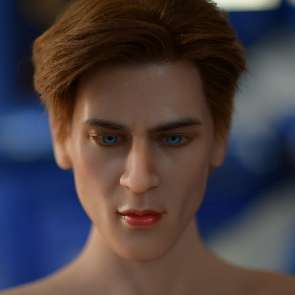 Realistic Silicone Handsome Man Gay Sex Doll 173cm Hair Transplant Mal